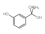 3-(2-羟基-2-丙基)苯酚结构式
