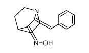 N-(2-benzylidene-1-azabicyclo[2.2.2]octan-3-ylidene)hydroxylamine Structure