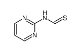 Methanethioamide, N-2-pyrimidinyl- (9CI) Structure