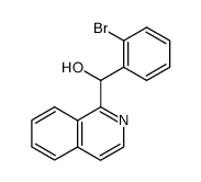 (2-bromophenyl)(isoquinolin-1-yl)methanol结构式