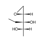 (2S,3R)-3-((R)-oxiran-2-yl)pentane-2,3-diol结构式