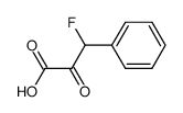 β-fluoro-α-oxobenzenepropanoic acid Structure