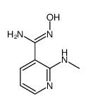 (Z)-N-hydroxy-2-(methylamino)nicotinimidamide Structure