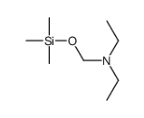 N-ethyl-N-(trimethylsilyloxymethyl)ethanamine Structure