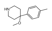 Piperidine, 4-methoxy-4-(4-methylphenyl)- (9CI) picture