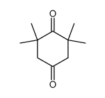 2,2,6,6-tetramethyl-1,4-cyclohexanedione Structure
