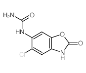 (5-chloro-2-oxo-3H-benzooxazol-6-yl)urea Structure