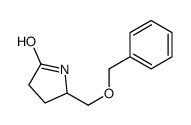 5-(phenylmethoxymethyl)pyrrolidin-2-one Structure