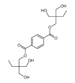 bis[2,2-bis(hydroxymethyl)butyl] benzene-1,4-dicarboxylate结构式