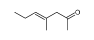 4-Hepten-2-one, 4-methyl- (9CI)结构式