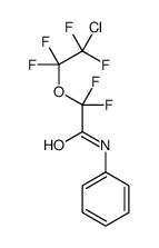 2-(2-chloro-1,1,2,2-tetrafluoroethoxy)-2,2-difluoro-N-phenylacetamide结构式