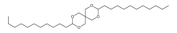 3,9-di(undecyl)-2,4,8,10-tetraoxaspiro[5.5]undecane结构式