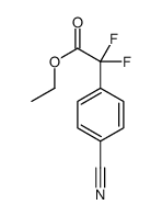 ethyl 2-(4-cyanophenyl)-2,2-difluoroacetate picture