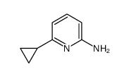 6-cyclopropylpyridin-2-amine Structure