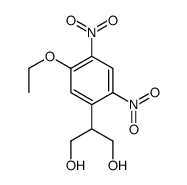 2-(5-ethoxy-2,4-dinitrophenyl)propane-1,3-diol Structure
