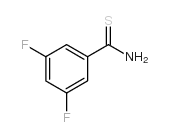 3,5-二氟硫代苯甲酰胺结构式