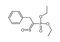 (2-diethoxyphosphoryl-2-sulfinylethyl)benzene Structure