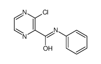 3-chloro-N-phenylpyrazine-2-carboxamide Structure