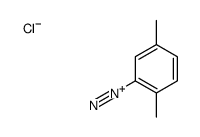 2,5-dimethylbenzenediazonium,chloride Structure
