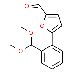 5-(2-DIMETHOXYMETHYL-PHENYL)-FURAN-2-CARBALDEHYDE Structure