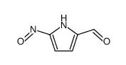 5-nitroso-1H-pyrrole-2-carbaldehyde结构式