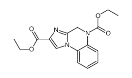 diethyl 4H-imidazo[1,2-a]quinoxaline-2,5-dicarboxylate Structure