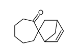 Spiro(bicyclo(2.2.1)hept-5-en-2,1'-cycloheptan)-2'-on Structure