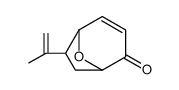 6-prop-1-en-2-yl-8-oxabicyclo[3.2.1]oct-3-en-2-one结构式