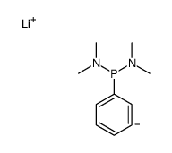 lithium,N-[dimethylamino(phenyl)phosphanyl]-N-methylmethanamine结构式