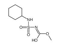 methyl N-(cyclohexylsulfamoyl)carbamate结构式