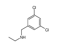 N-[(3,5-dichlorophenyl)methyl]ethanamine Structure