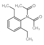 Acetamide,N-acetyl-N-(2,6-diethylphenyl)-结构式