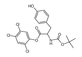 Boc-Tyr-OTcp结构式