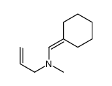 N-(cyclohexylidenemethyl)-N-methylprop-2-en-1-amine Structure