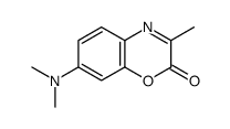 7-(dimethylamino)-3-methyl-1,4-benzoxazin-2-one Structure