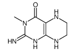 4(3H)-Pteridinone,2-amino-5,6,7,8-tetrahydro-3-methyl-(7CI,8CI,9CI) Structure