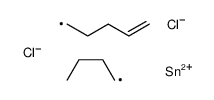 butyl-dichloro-pent-4-enylstannane Structure