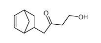 1-bicyclo[2.2.1]hept-5-en-2-yl-4-hydroxybutan-2-one Structure