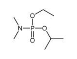 N-[ethoxy(propan-2-yloxy)phosphoryl]-N-methylmethanamine Structure