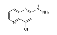 (4-chloro-[1,5]naphthyridin-2-yl)-hydrazine Structure