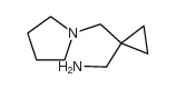 1-[1-(1-PYRROLIDINYLMETHYL)CYCLOPROPYL]METHANAMINE Structure