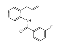 N-(2-allyl-phenyl)-3-fluoro-benzamide Structure