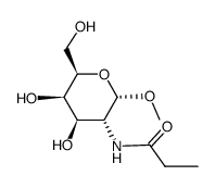 methyl 2-deoxy-2-propionamido-α-D-galactopyranoside结构式