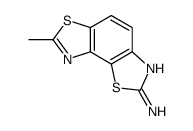 Benzo[1,2-d:3,4-d]bisthiazole, 2-amino-7-methyl- (7CI,8CI) structure