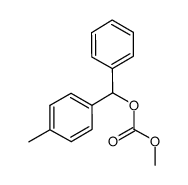 methyl (4-methylphenyl)phenylmethyl carbonate Structure