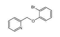 2-((2-Bromophenoxy)methyl)pyridine Structure