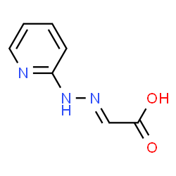 Acetic acid, (2-pyridinylhydrazono)- (9CI)结构式