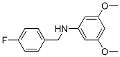 3,5-二甲氧基-N-(4-氟苄基)苯胺图片