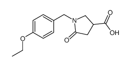 1-(4-ETHOXY-BENZYL)-5-OXO-PYRROLIDINE-3-CARBOXYLIC ACID picture