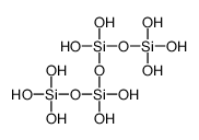 [dihydroxy(trihydroxysilyloxy)silyl]oxy-dihydroxy-trihydroxysilyloxysilane结构式